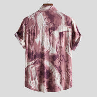 Jade Shirt with Short Sleeve in Red