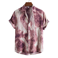 Jade Shirt with Short Sleeve in Red