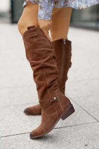 Tanja | Women's Fall Over The Knee Zip Boots
