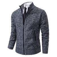 James Anthony Cardigan in Blue Gray