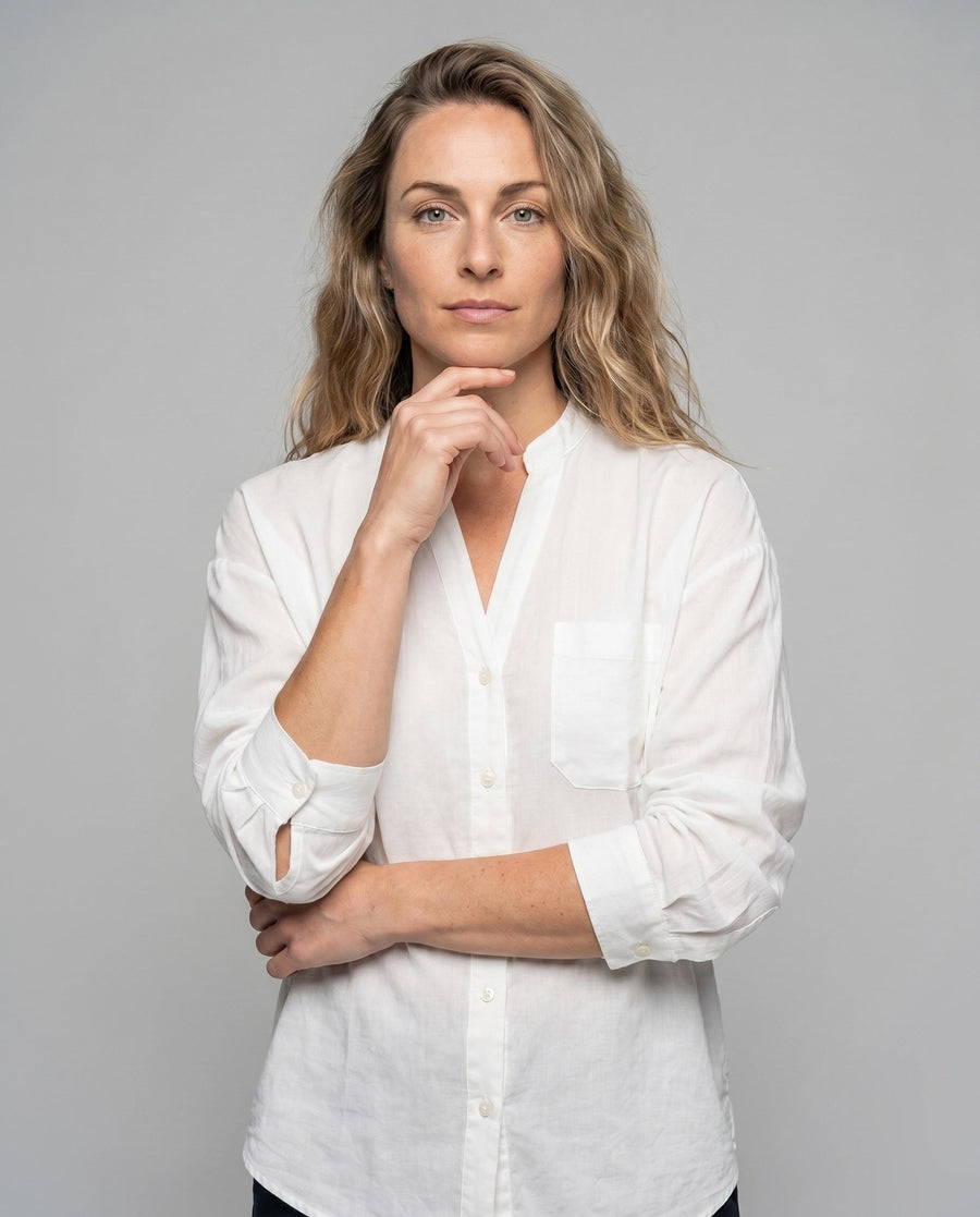 Jana Casual Linen Blouse