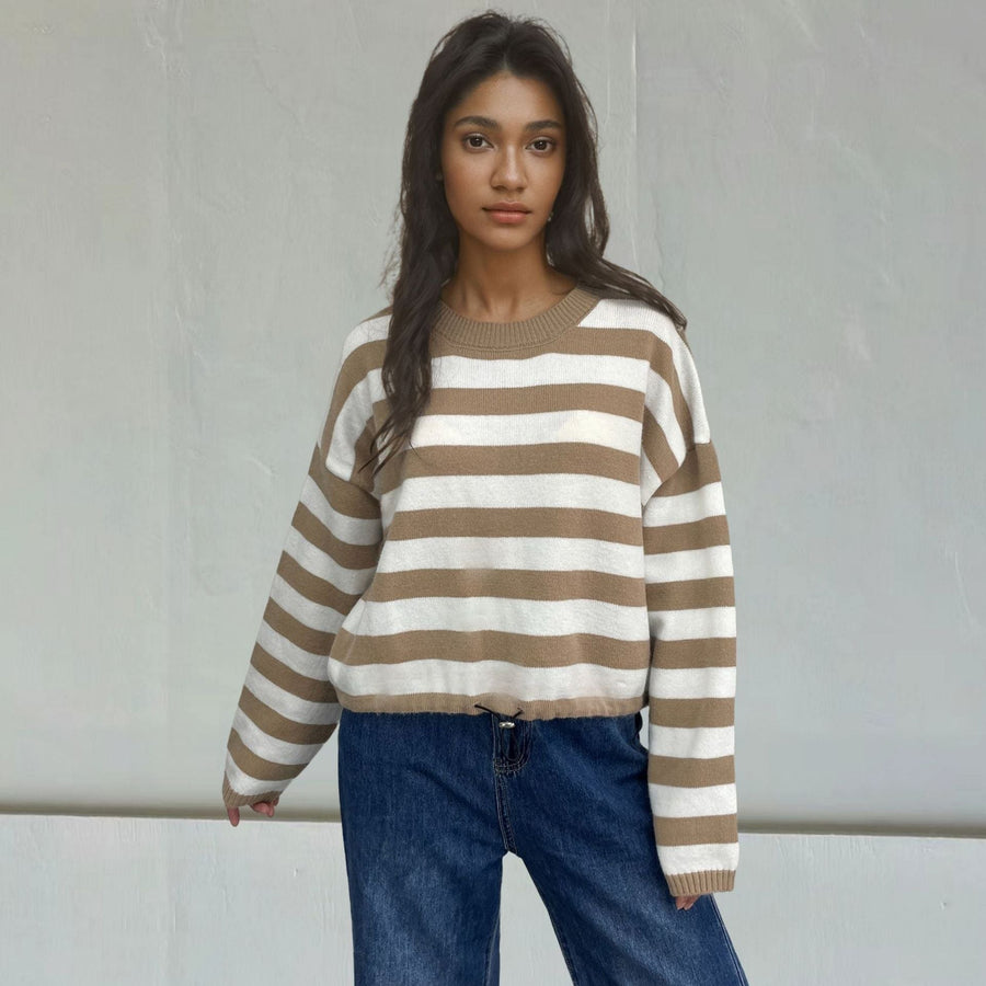 Jana Casual Sweater in Khaki