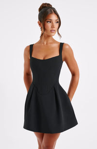 Deborah Mini Dress – Black