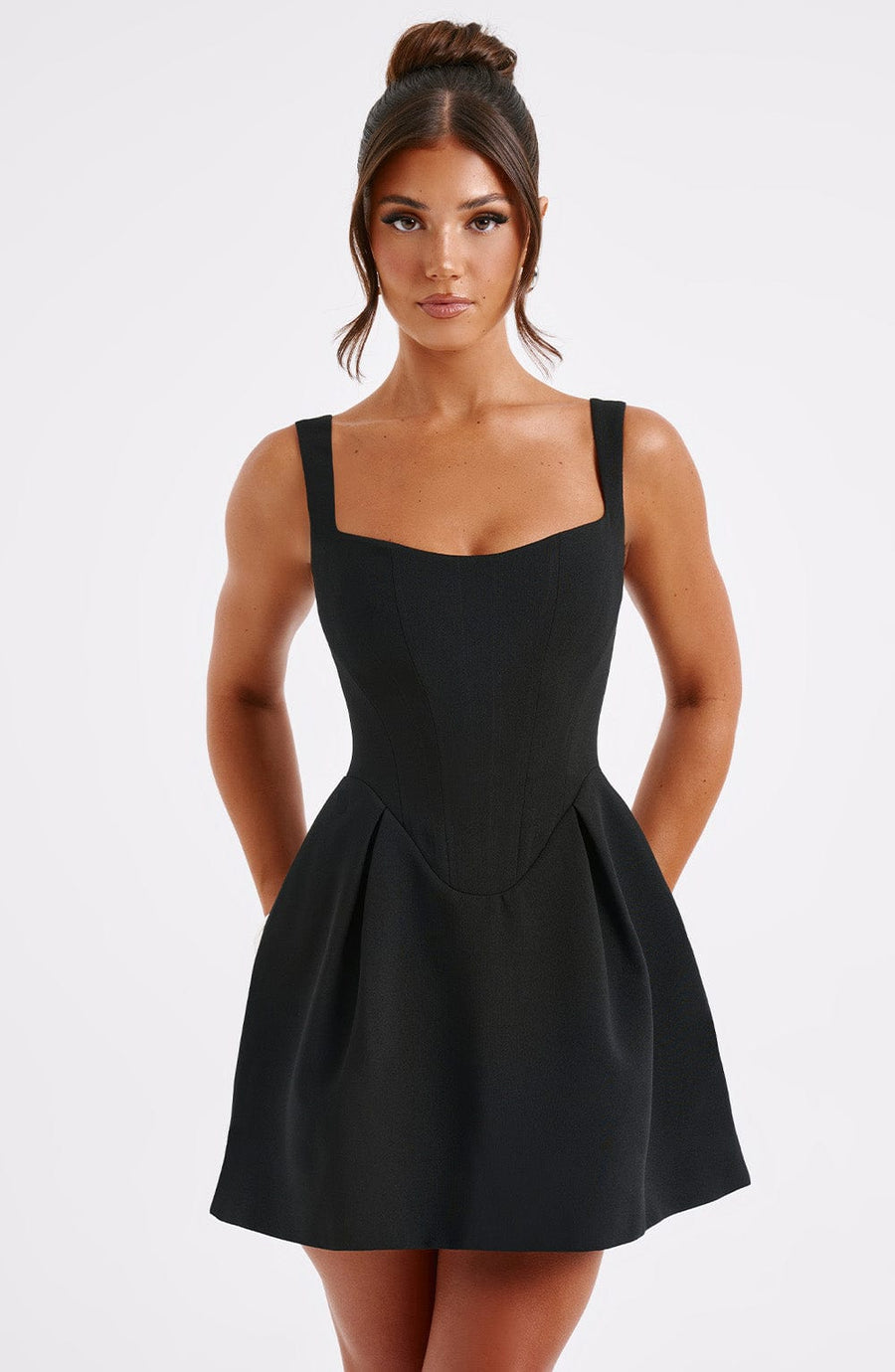 Deborah Mini Dress – Black