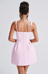 Deborah Mini Dress – Blush