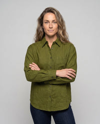 Jasmine Casual Linen Blouse
