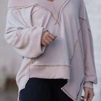 Jasmine Casual Sweater with V-Neck