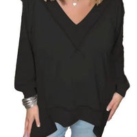 Jasmine Casual Sweater with V-Neck