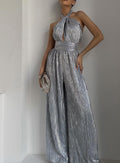 Jasmine Elegant Jumpsuit with Pleated