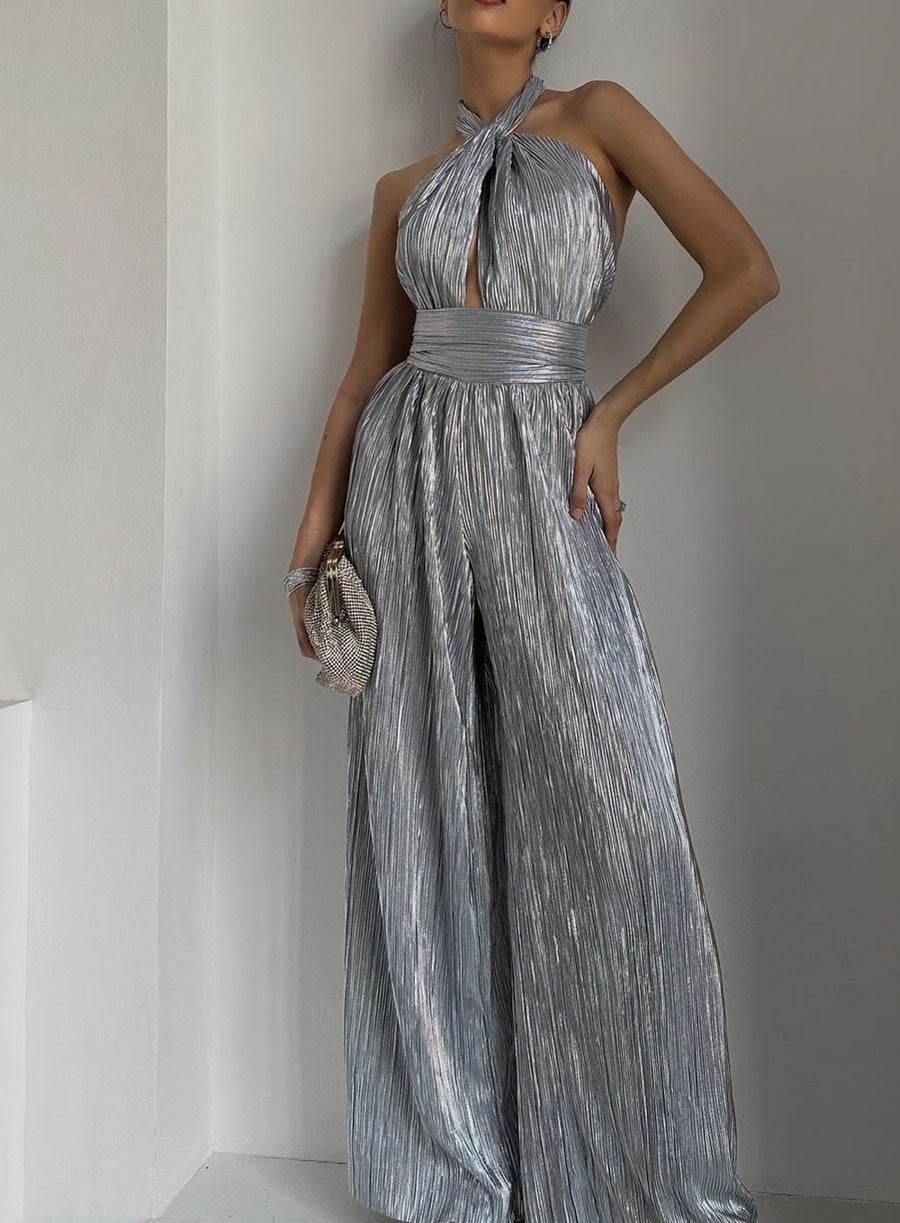 Jasmine Elegant Jumpsuit with Pleated