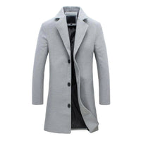 Jasper Comfortable Jacket in Light Grey
