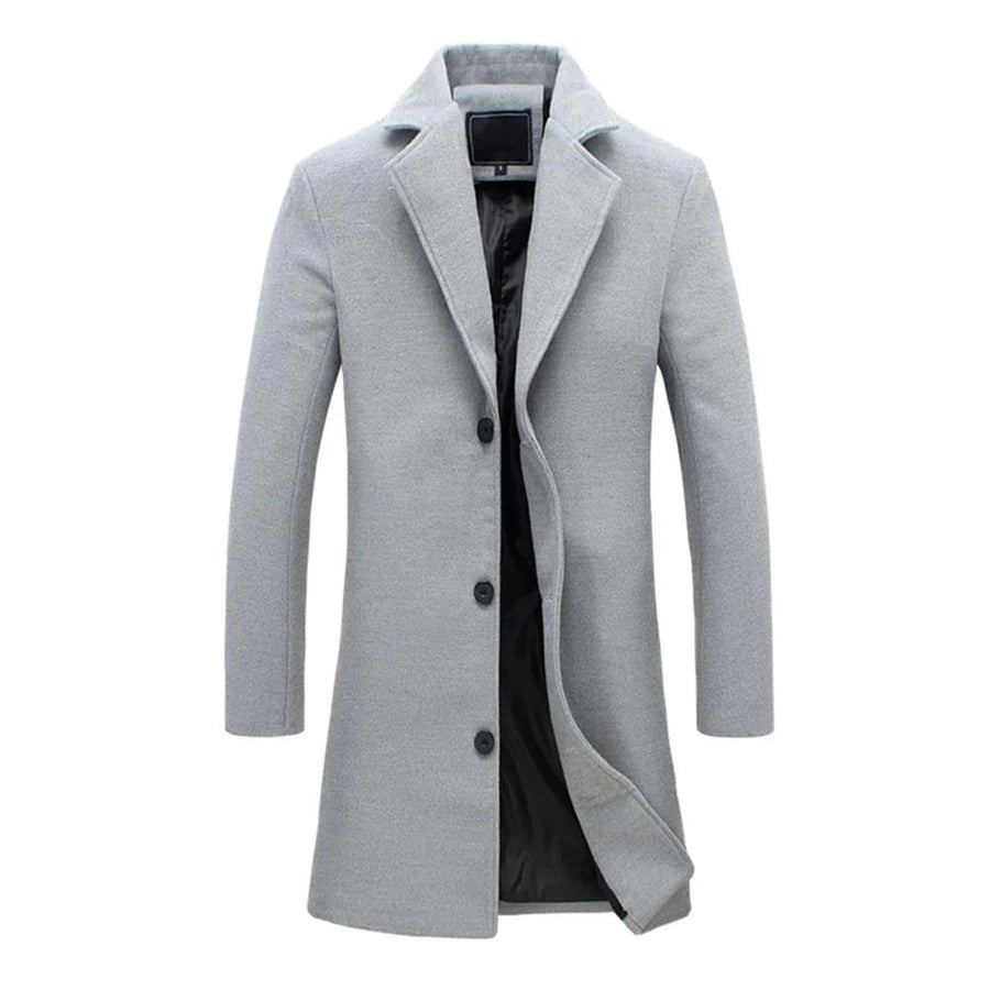 Jasper Comfortable Jacket in Light Grey