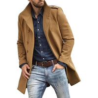 Jasper Trench Coat in Khaki