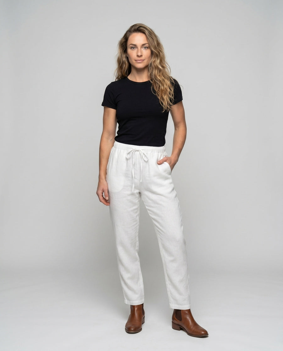 Jemima Casual Linen Trousers
