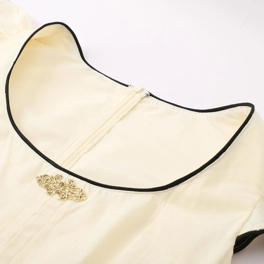 Jenna Dress in White