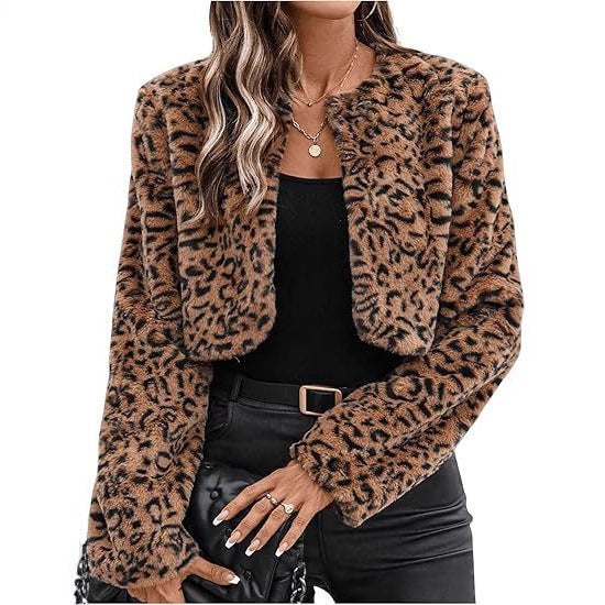 Jenna Jacket in Leopardenmuster