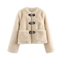 Jenna Jacket with Pockets in Beige