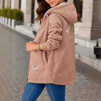 Jessa Casual Jacket with Pockets and Hood