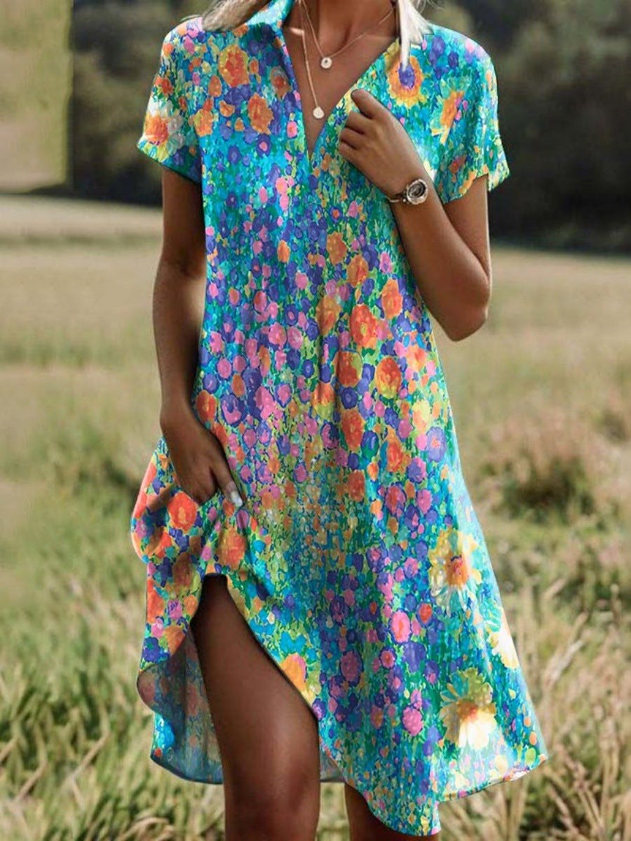 Jessa Dress in Light Blue