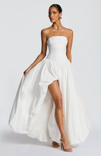 Betsy Maxi Dress – Ivory