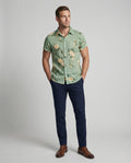 Joachim Linen Shirt with Short Sleeve