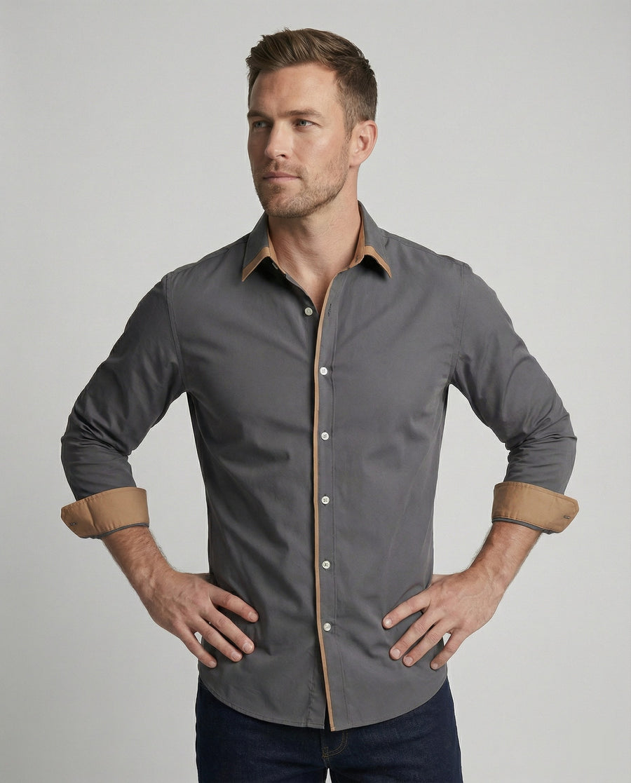 Joachim Shirt in Grey