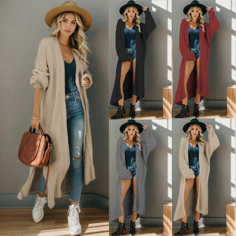 Joan Casual Knit Cardigan with Pockets