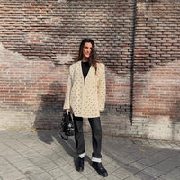 Joan Elegant Jacket in Beige