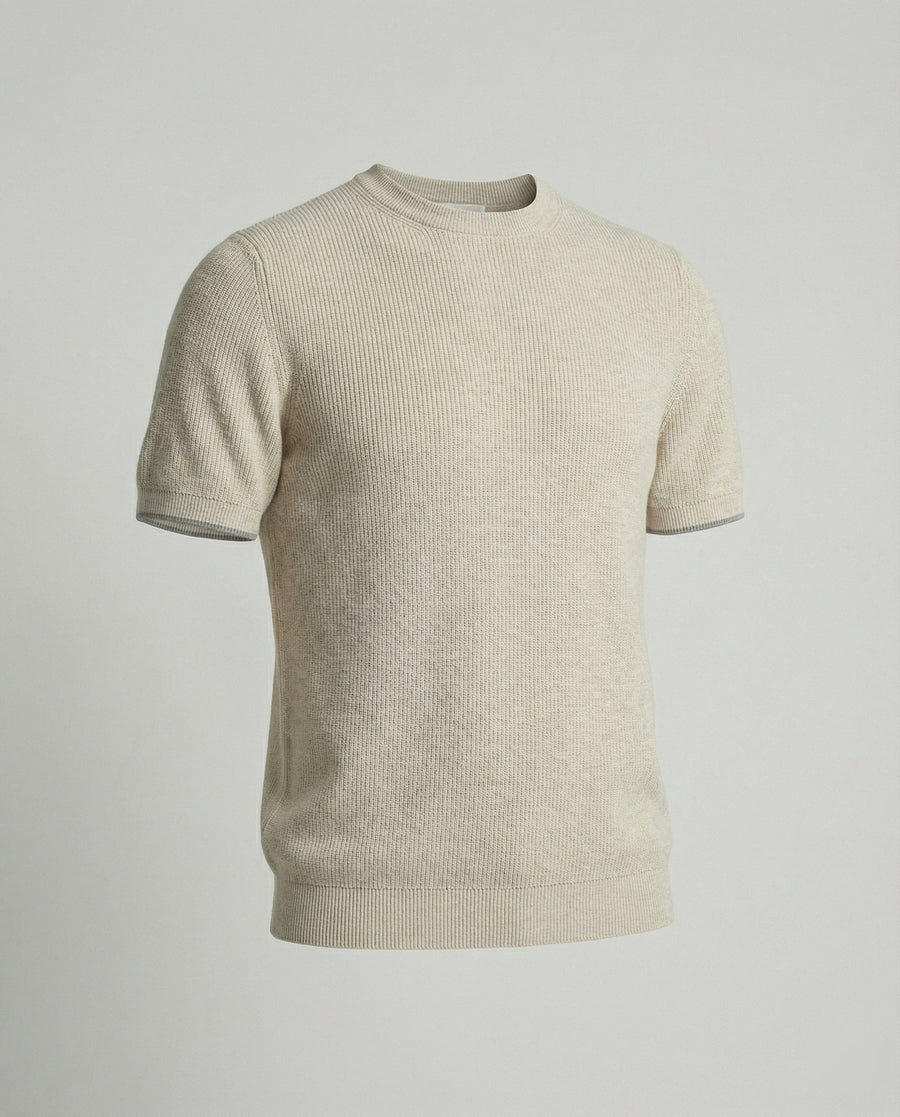 Joan Linen T-Shirt in Khaki