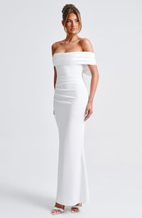 Lola Maxi Dress – Ivory