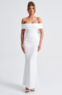 Lola Maxi Dress – Ivory