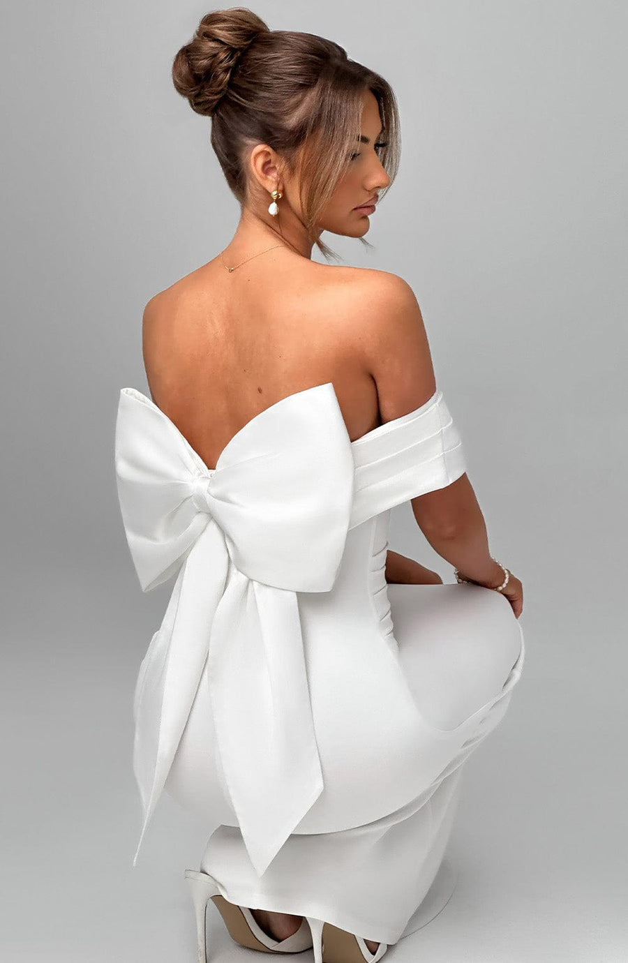 Lola Maxi Dress – Ivory