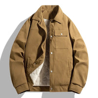 John Hardy Thermal Waffle Jacket in Sienna Brown