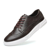 John Williams Brogue Sneakers in Mohagany
