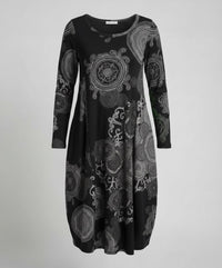 Jolie Casual Dress in Black