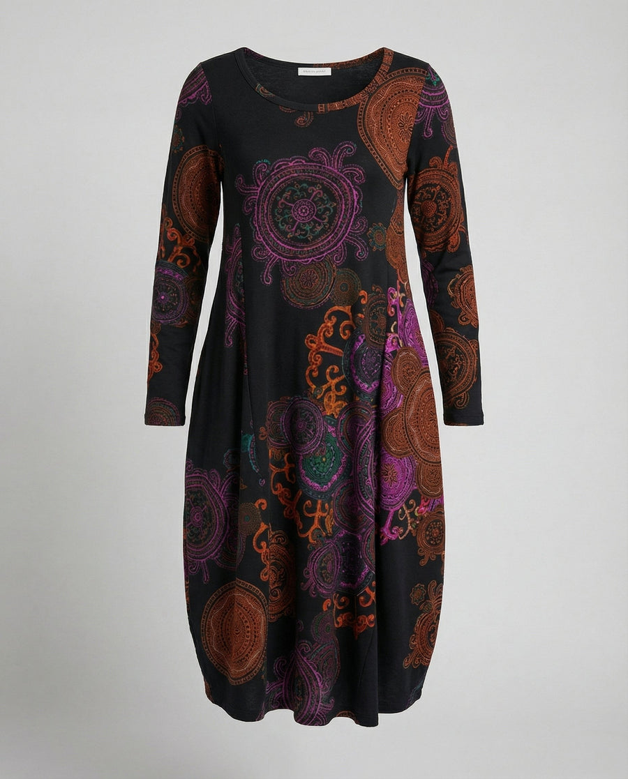 Jolie Casual Dress in Red