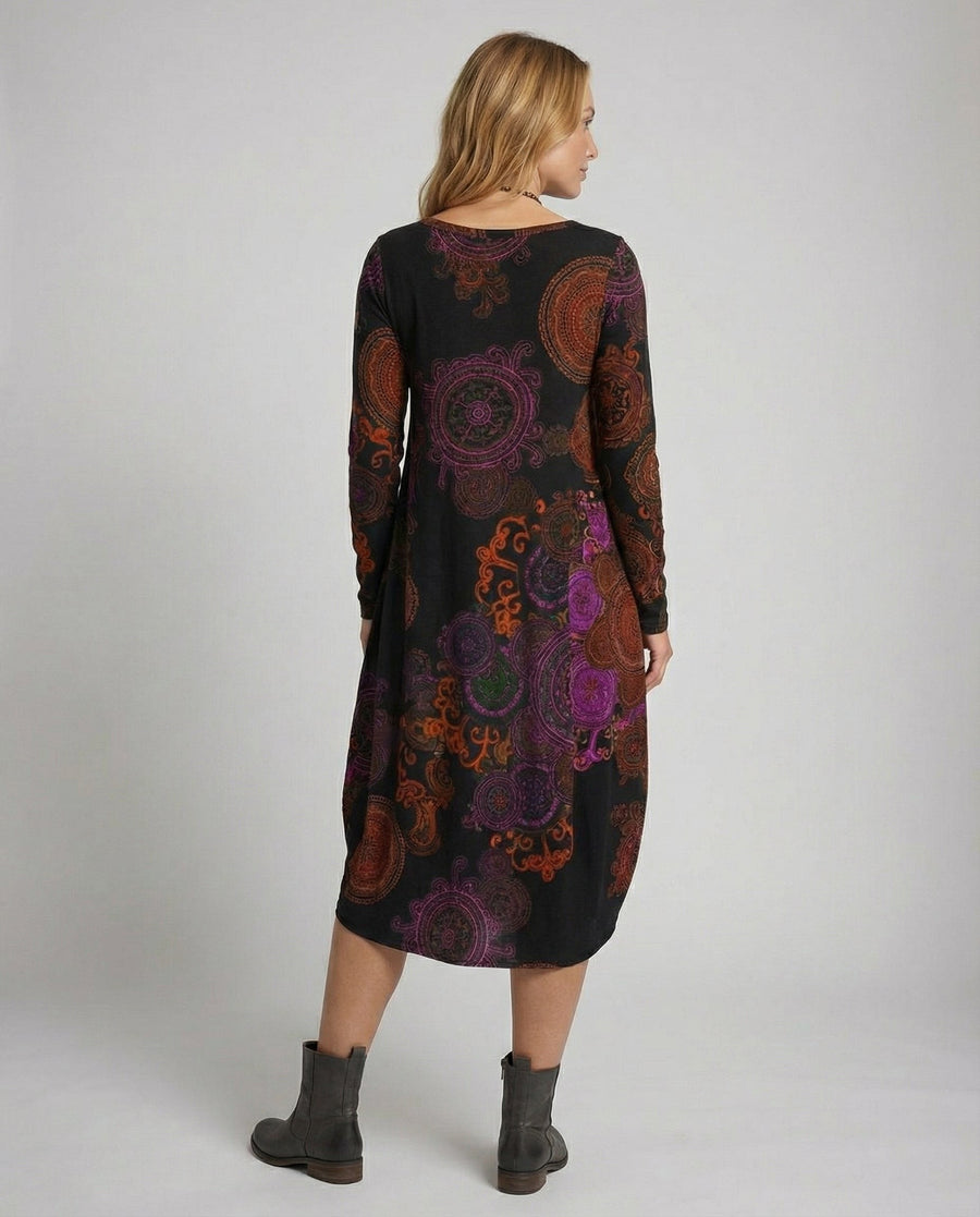 Jolie Casual Dress in Red