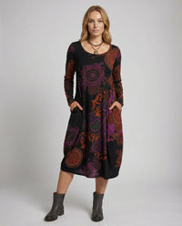 Jolie Casual Dress in Red