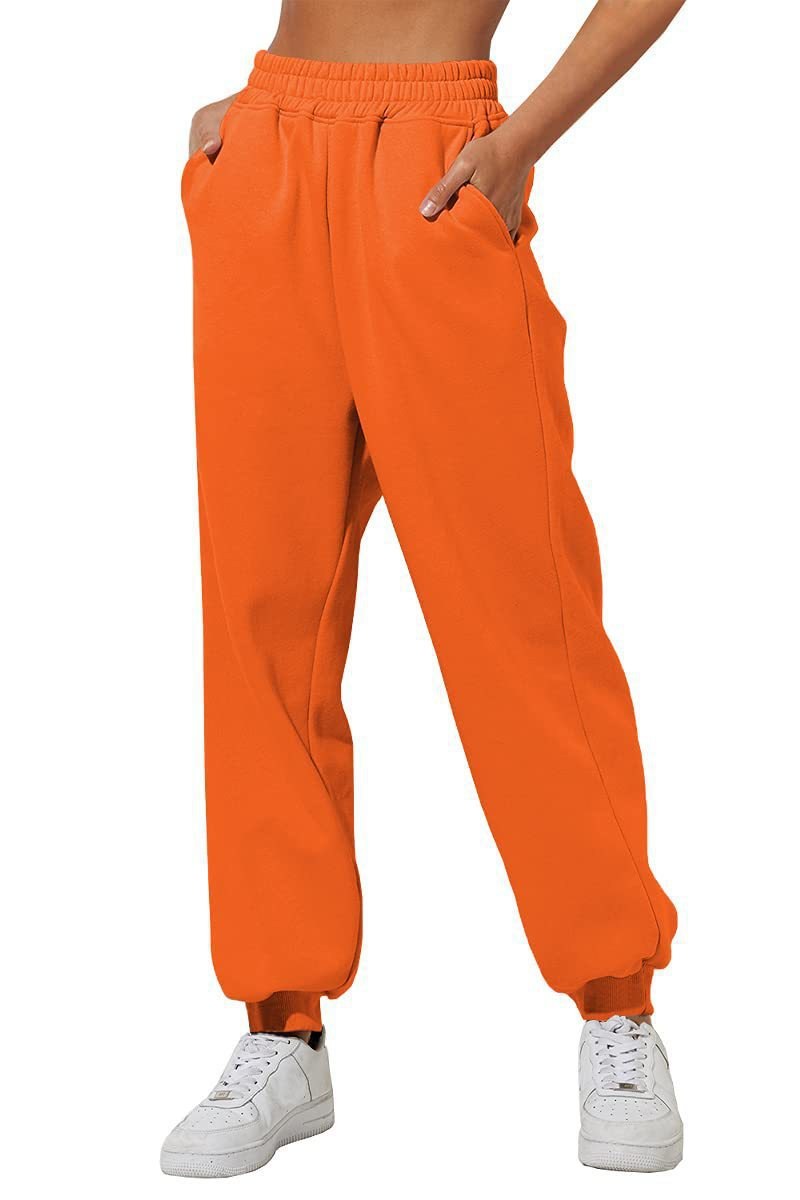 Jolie Casual Trousers in Orange