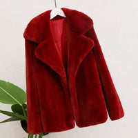 Jolie Coat in Wine Red