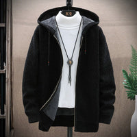 Jolie Jacket with Hood in Black