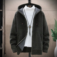 Jolie Jacket with Hood in Green