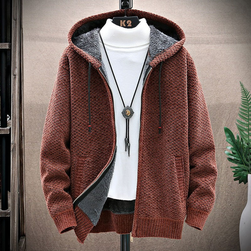Jolie Jacket with Hood in Karamell