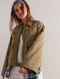 Jolie Lightweight Jacket in Khaki