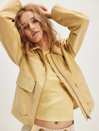 Jolie Lightweight Jacket in Yellow