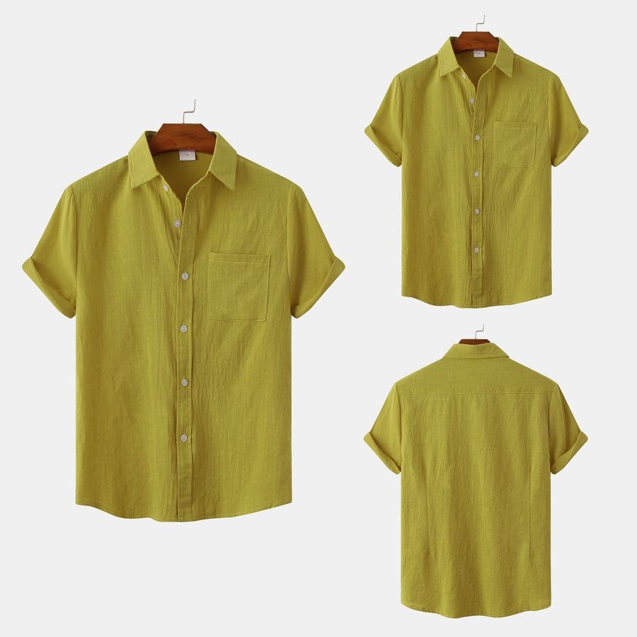 Jolie Lightweight Shirt with Short Sleeve and Chest Pocket