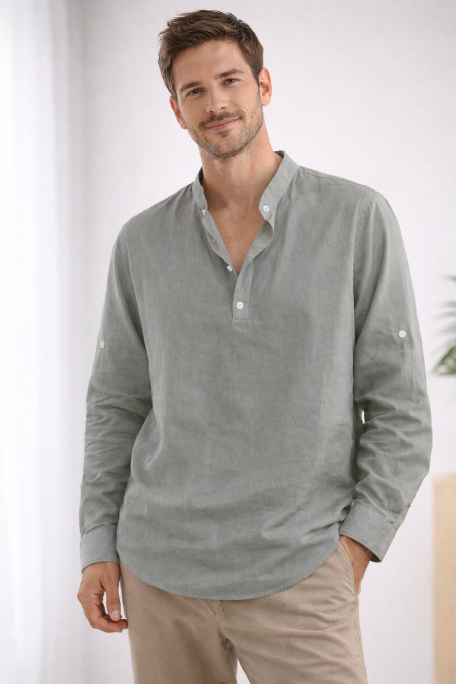 Joost Elegant Shirt in Grey