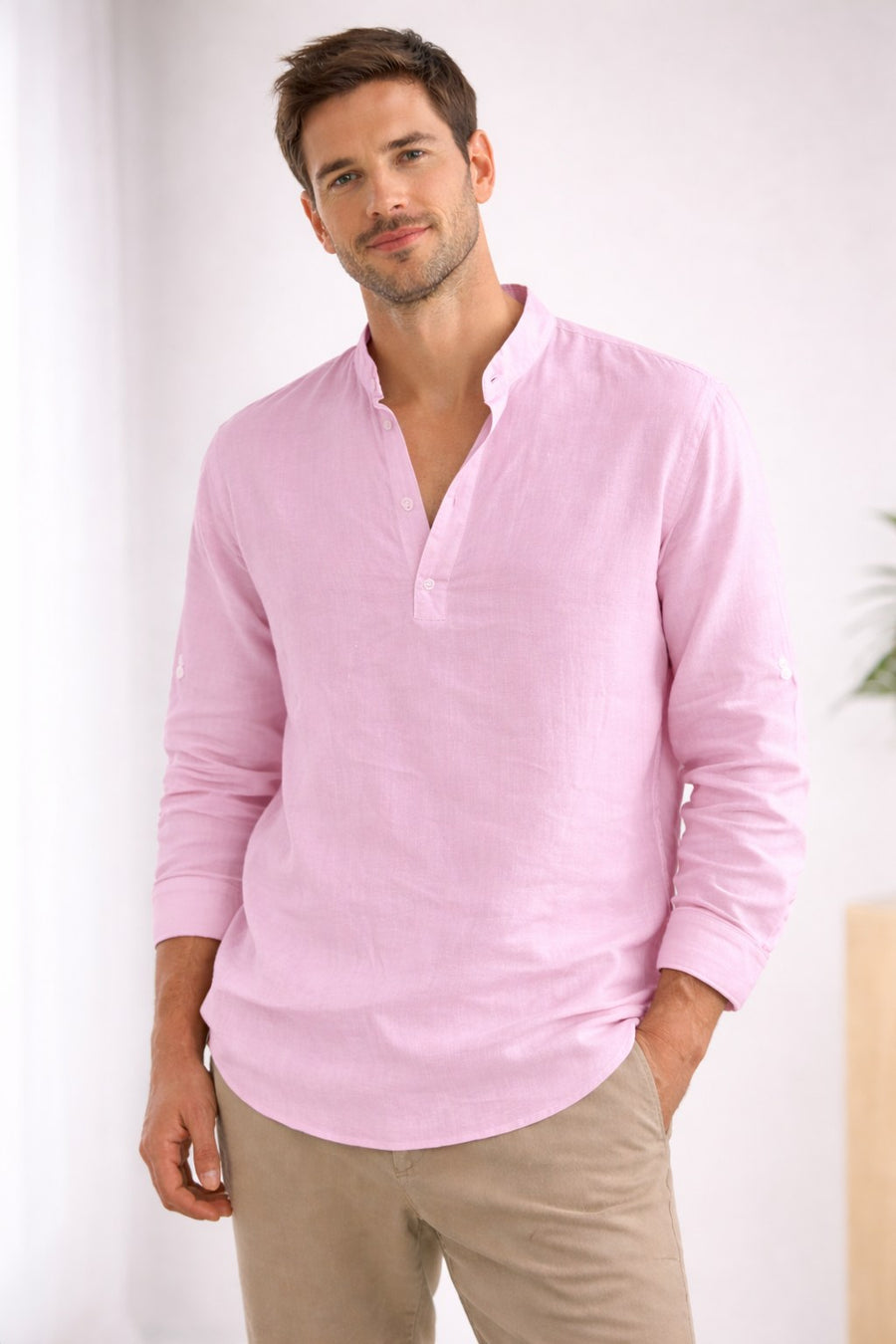Joost Elegant Shirt in Pink