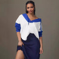 Josephine Casual Hoodie with V-Neck and Hood