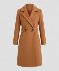 Josephine Coat in Brown